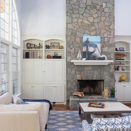 Coastal Living Room in Durham NC