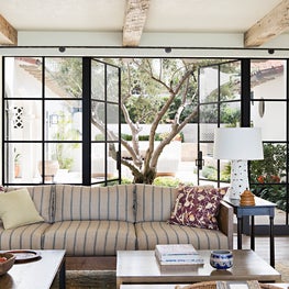 Courtyard views - From the living room to the courtyard