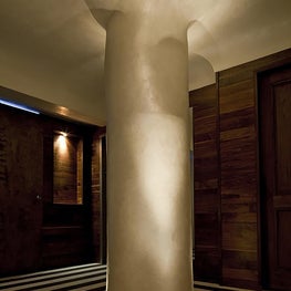 Upstairs Rooftop at the Kimberly Hotel, View of Interior 