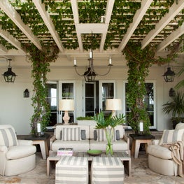 Trellis Covered Patio - Bel Air Country Club 