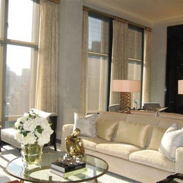 Details matter- which is why we also provide services creating the hardware for our draperies. Here's a stellar example we did with Kenny Alpert at KA Design Group.