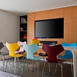 Hyde Park Townhouse: Open Family Room