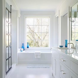 Master Bath with Custom Cabinets