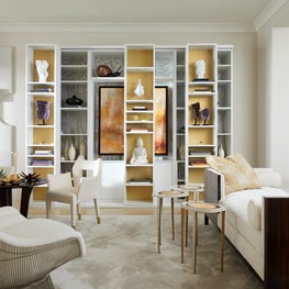 A Collection of Sculptural Shapes and Seating Areas