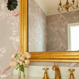 Belle Meade Georgian Powder Room