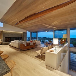 House on the Bluff Living Area