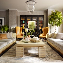 Downtown NYC Residence Living Room