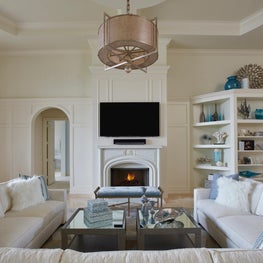 Elegant Golf Manor Living Room