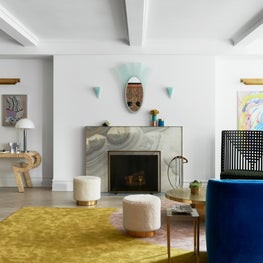 Park Avenue Prewar Apartment, Living Room