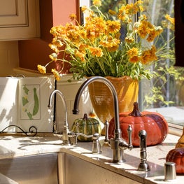 Suburban Townhouse kitchen & sink