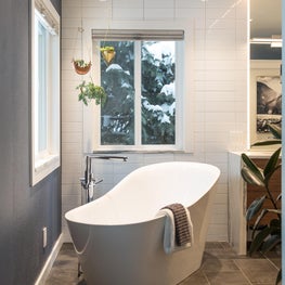 Modern Master Suite - Bathtub