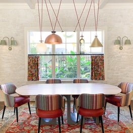 Portfolio: Vibrant Dining Room