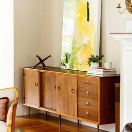 Vintage mid century credenza - SCS Design - Sophia Shibles