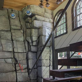 Chestnut Hill Recreation Barn with Stone Rock Climbing Wall 