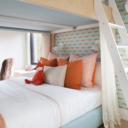   Mid-Century Retreat- Detail of Children's Bedroom