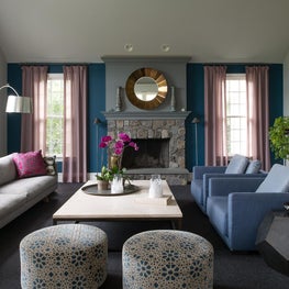 Colorful Family Room