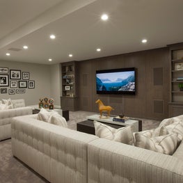 Hinsdale - Lower Level Media Room