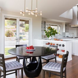 Whispers of Elegance - Jiun Ho's Ulu II Table, Marula Chairs, San Pietro Pendant