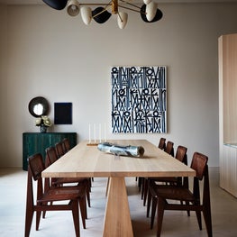 West Village Apartment Dining Room