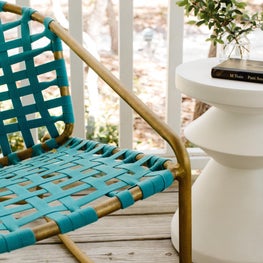 Seaside Cottage - Beach House - Porch Rocker 