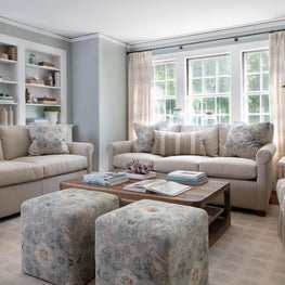 Beverly Farms, MA Project, Living Room 