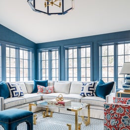 Trellis Home Design_Sunny Family Room_Blue and Red