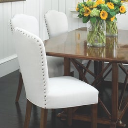 Dining Chair Details at Luxe Barn, Falmouth