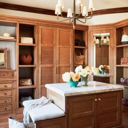Malibu Spanish Colonial, Master Bedroom Entry Rotunda w/ Morrocan Lighting