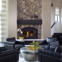 Cozy Sitting Area with Fireplace