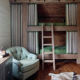 South Carolina Hunting Lodge Bunk Room 