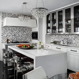 Ritz Carlton Residences, Boston; Custom Kitchen cabinetry