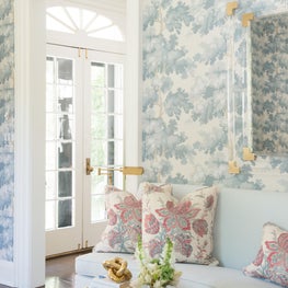 Pastel Palette Farmhouse, Featured in Luxe Magazine / Living Room