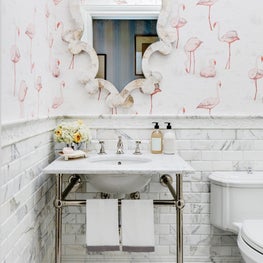 Pacific Heights Traditional | Powder Bathroom