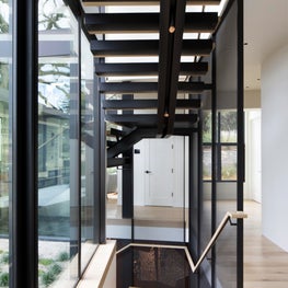   Mid-Century Retreat- Stairway Detail 