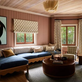 Bahamian Modern Colonial - Family Room