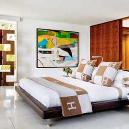 Palm Springs Home - Master Bedroom