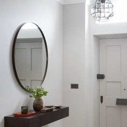 Entrance hall of luxury London family home 