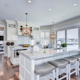 Kitchen in a Stone Harbor, NJ beach house