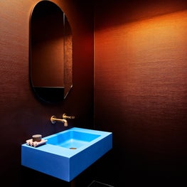 Center of the Earth Powder Room