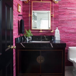 Pink Powder Room