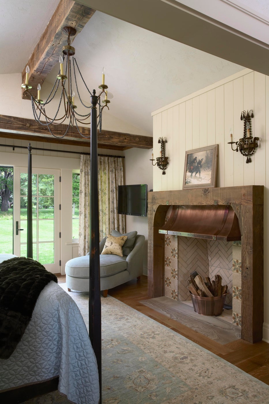 fireplace seating area on Vintage Used Furniture And Decor Chairish