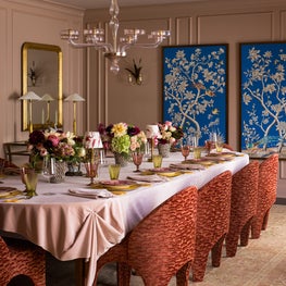 Portfolio: Garden Party Dining Room