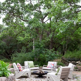 Fireside Garden Sitting Area