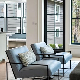 Modern Weston Farmhouse- Living Room