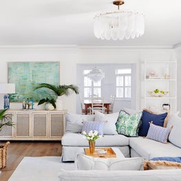 Sea Girt Beach House, Living Room