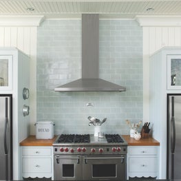 Kitchen at Luxe Barn, Falmouth
