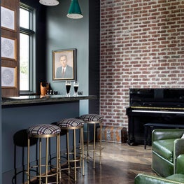 Portfolio: Irish themed home bar