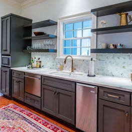 West Mobile Renovation - Guest Cottage Kitchen