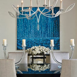 Palm Beach Urban Glamour Dining Room