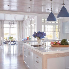 Kitchen with Cerused Oak Details